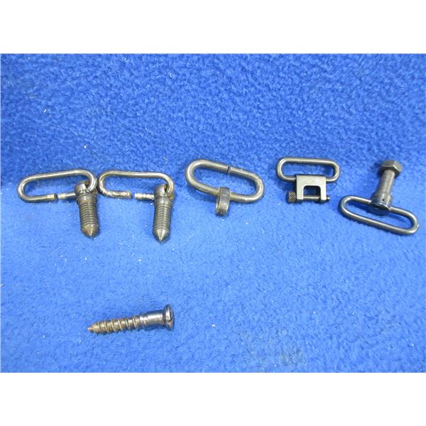 Lot of 5 Assorted Sling Swivels
