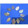 Image 1 : 10 Arrowheads - Approx. 1" to 1 1/2" Length