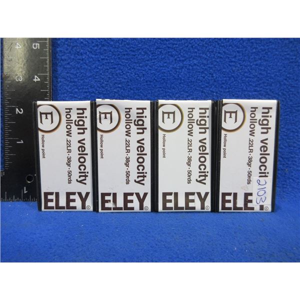 22 LR 38gr HV HP Eley Cartridges (Pick Up or Ship by UPS Only)