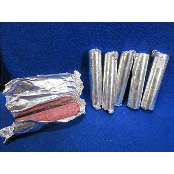 6 Bullet Lube Sticks in Tin Foil