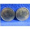 Image 1 : 2 - 2000 USA One Dollar Coins "Sacagawea Dollar"