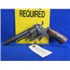 Image 2 : Antique - No PAL Required -  Épreuve Liège Pinfire Revolver in 7mm