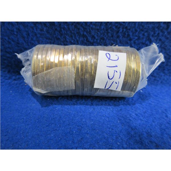 1987 Canadian Loonie - Roll of 25