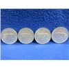 Image 1 : 4 - 1967 Canadian 25 Cent Coins - .800 Silver