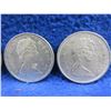 Image 6 : 4 - 1967 Canadian 25 Cent Coins - .800 Silver