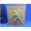 Image 1 : 1953 Hungary Bronze Medal Plaque - Honved Sportversenyek