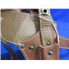Image 2 : Leather Ammo Belt and Holster with Mag Pouch - Belt 48" Total Length