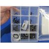 Image 1 : Lot of Misc. Gun Parts - Screws, Springs, Etc. in Small Compartment Box