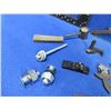 Image 2 : Lot of Misc. Gun Parts - Triggers, Sights, Hammers, Cleaning Rod, Etc.