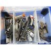 Image 1 : Lot of Misc. Gun Parts - Screws, Bases, Etc. in Small Partition Box