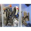 Image 3 : Lot of Misc. Gun Parts - Screws, Bases, Etc. in Small Partition Box