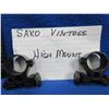 Image 1 : Vintage Sako 1" Steel High Rings