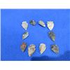 Image 2 : 10 Arrowheads - Approx. 1" to 1 1/2" Length