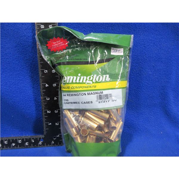 NEW - Brass Only - 44 Rem. Mag Unprimed Remington - Bag of 100