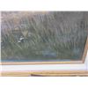 Image 2 : Framed Painting by Jerry Doell - Elk and Trees - 56" x 32 1/4"