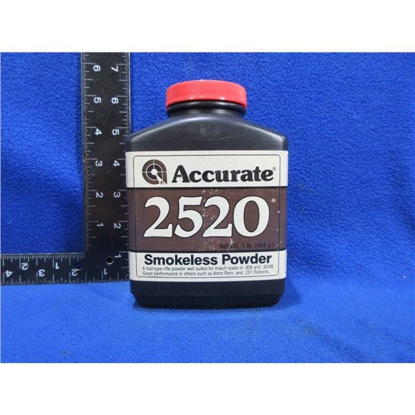 Accurate 2520 Smokeless Powder (Pick Up or Ship by UPS Only)