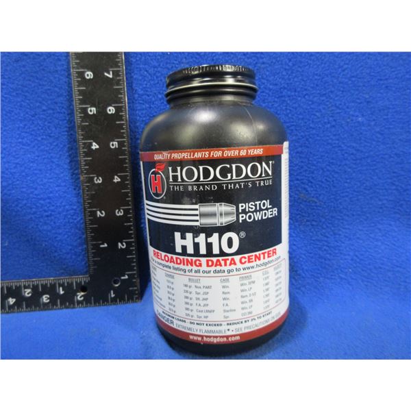 Hodgdon H110 Pistol Powder (Pick Up or Ship by UPS Only)