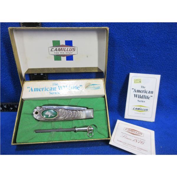 Camillus The American Wildlife Series Folding Knife - No. 10 Pronghorn Antelope