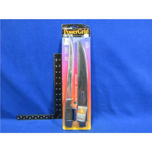 Fiskars Powergrip Fillet Knife # 74232 with Sheath - 10" Blade