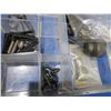 Image 4 : Lot of Misc. Gun Parts - Screws, Swivels, Bases, Etc. in Small Compartment Box