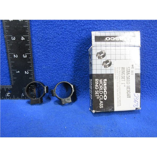 Tasco 1" Standard Height Steel Rings