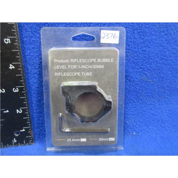 NEW - 30MM Riflescope Bubble Level with Compass - Model 5024