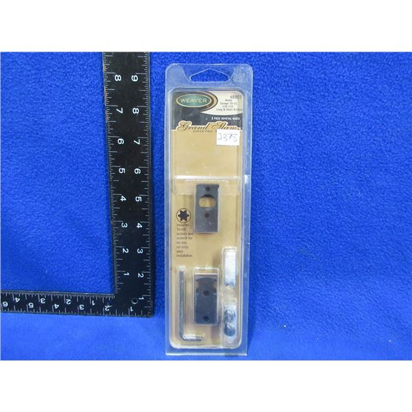 NEW - Weaver Grand Slam 2 Piece Dovetail Bases # 48903