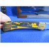 Image 5 : Very Rare Collector Custom Buck Folding Lock Blade Knife - 2010 Camaro SS by Yellow Horse