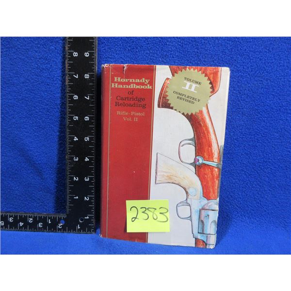1 Book - Hornady Handbook of Cartridge Reloading Volume II