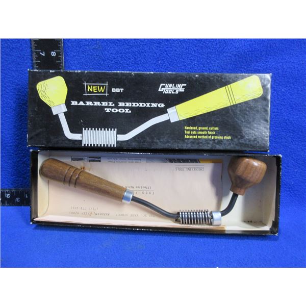 Vintage Barrel Bedding Tool 3/4" - Gunline Tools - New Old Stock