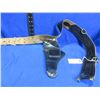 Image 2 : Leather Belt and Holster - Size 34