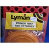 Image 3 : 3 Case-Gard 150 Reloading Blocks, Lyman Primer Tray, MTM Funnel