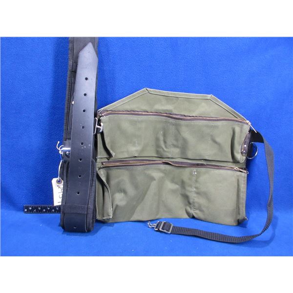 Power Fist Tool Belt and Jelco Nail/Bolt Pouch