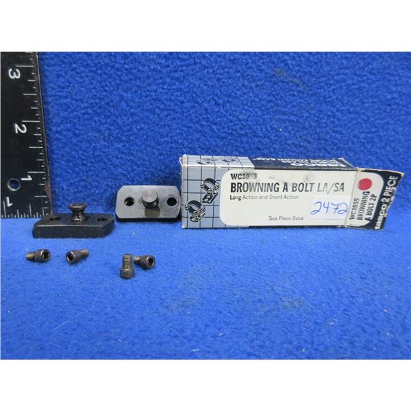 Tasco Browning A-Bolt LA/SA Two Piece Base