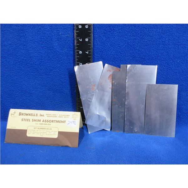 Brownells Steel Shim Assortment - Partially Used