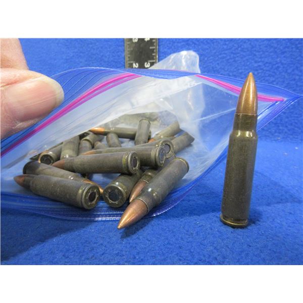 7.62X45 Military Cartridges - Bag of 25 (Pick Up or Ship by UPS Only)