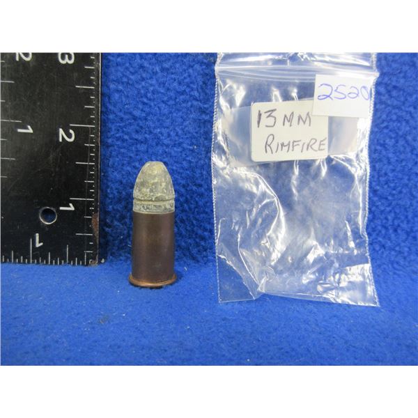 Collector Ammo - 13MM Rimfire (Pick Up or Ship by UPS Only) D Headstamp