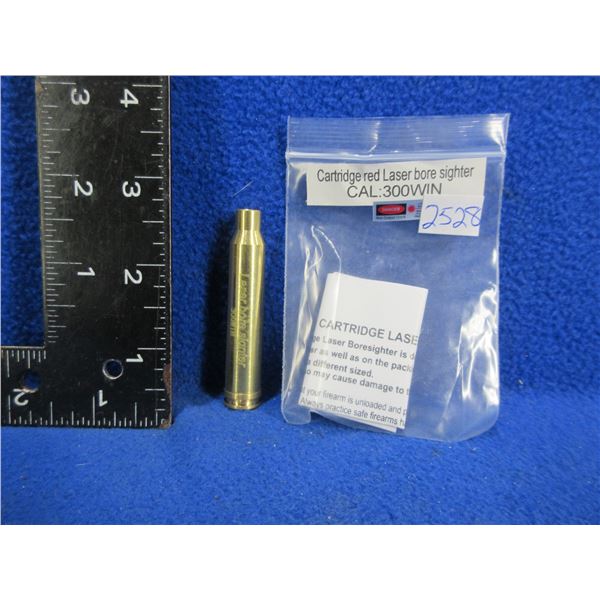 NEW - 300 Win. Cartridge Red Laser Bore Sight with Batteries