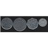 Image 2 : Lot of 4 Ontario Merchant Tokens