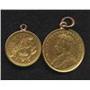 Image 2 : Lot of Two Gold Love Tokens