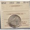 Image 1 : 1912 Newfoundland Twenty Cent
