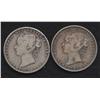 Image 2 : Lot of Two Newfoundland Fifty Cents