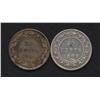 Image 2 : Lot of Two 1899 Newfoundland Fifty Cents