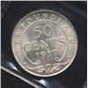 Image 2 : 1917 C Newfounland Fifty Cent