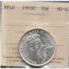 Image 1 : 1918 C Newfoundland Fifty Cent
