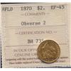 Image 1 : 1870 Newfoundland $2 Gold