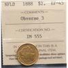 Image 1 : 1888 Newfoundland $2 Gold