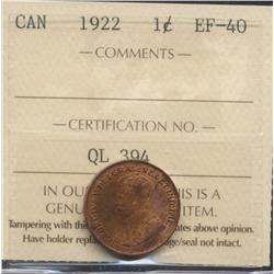 1922 One Cent