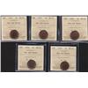 Image 2 : Lot of Eleven Small Cents