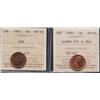 Image 1 : Lot of Two One Cents